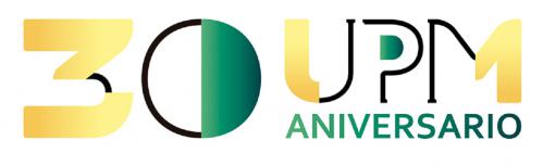 Logotipo del 30º aniversario de la Universidad Popular