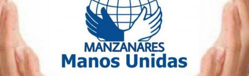 Logotipo de Manos Unidas en Manzanares