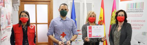 Aluminios Cortizo reconocida por el Plan de Empleo de Cruz Roja