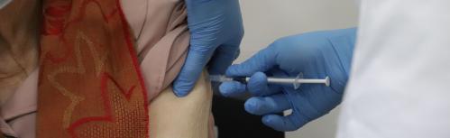 Vacunación contra la gripe en Manzanares