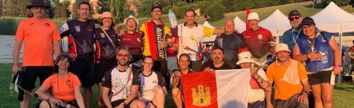 Manzarco en el campeonato de España de tiro con arco en Aire Libre