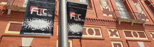Pancarta FITC 'Lazarillo' en el Gran Teatro