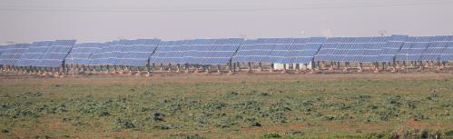 Planta Solar existente en las inmediaciones de Manzanares