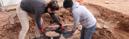 Trabajos realizados en fosas comunes del cementerio de Manzanares
