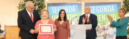Teresa Ruiz recibió en 2019 un nuevo reconocimiento municipal