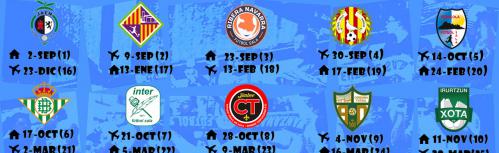 Calendario Primera División de FS 2023-24