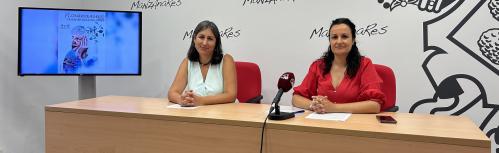 Carmen Granda y Prado Zúñiga en la presentación de las VI Jornadas de Alzheimer