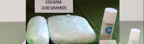 Cocaína intervenida en la operación