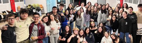 Intercambio educativo del IES 'Azuer' con alumnos de Padua (Italia)