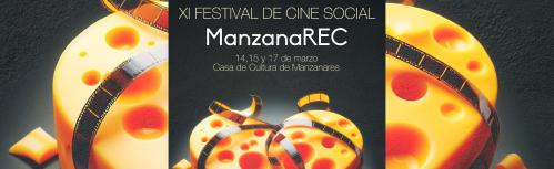 Cartel del XI festival de cine social 'ManzanaREC'