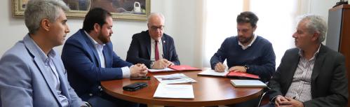 Renovación de los convenios de colaboración entre Ayuntamiento de Manzanares y Aempoman 2025