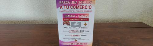 Campaña 'Rasca una sonrisa a tu comercio' (verano de 2025)