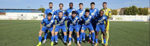 Once inicial del Manzanares CF ante La Roda CF