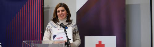 Ana Saray Vaquero, voluntaria de Manzanares reconocida