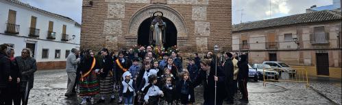 Salida de la procesión del año 2024