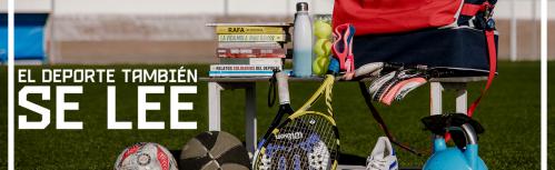 Imagen promocional de la campaña de fomento de la lectura 'El deporte también se lee'