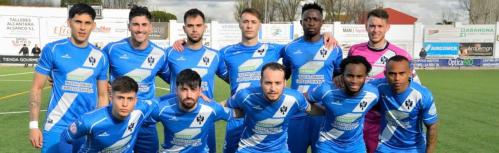 Once inicial del Manzanares CF que se enfrentó al Almansa. Foto: Javier Mena (Uflexdesigns)