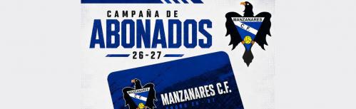 Campaña de abonados del Manzanares CF 2026-27