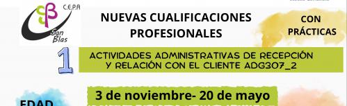 Oferta formativa en el CEPA San Blas