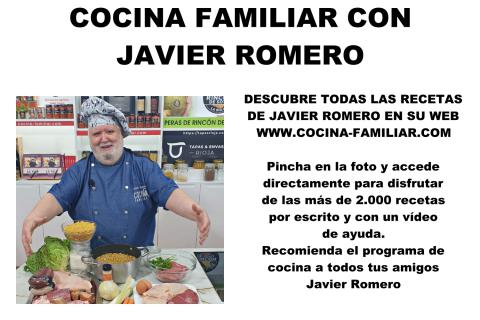 Cocina familiar con Javier Romero