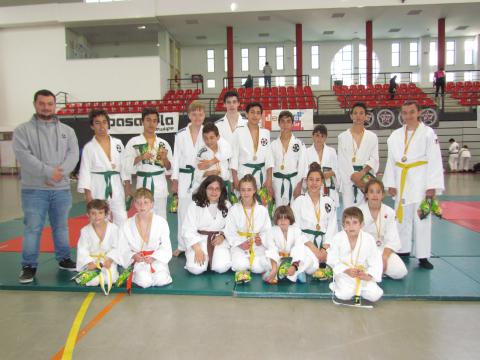 Escuela de Judo de Manzanares en el festival de Puertollano