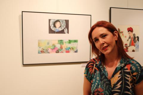 Exposición 'Ilustraciones, procesos cruzados' de Pilar Criado