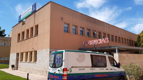Urgencias del hospital de Manzanares este miércoles 10 de junio de 2020