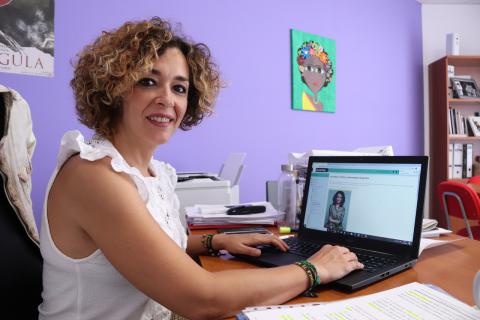 Beatriz Labián participa en los cursos de formación online gratuitos en violencia de género del Centro de la Mujer
