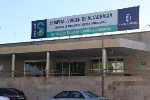 Exterior del hospital de Manzanares