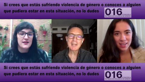 Miguel Lorente, Pamela Palenciano, Patricia Fernández y Laura Carrillo protagonizan un especial 25N