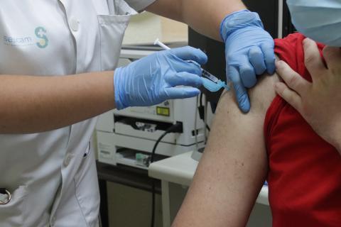 Vacunación frente a la COVID-19 en Manzanares