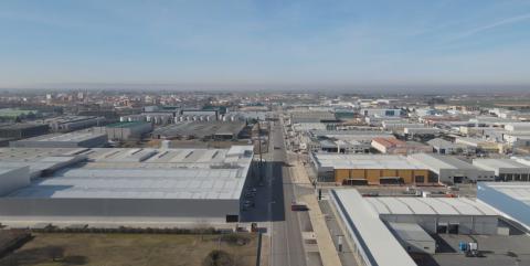 Vista del Polígono Industrial de Manzanares