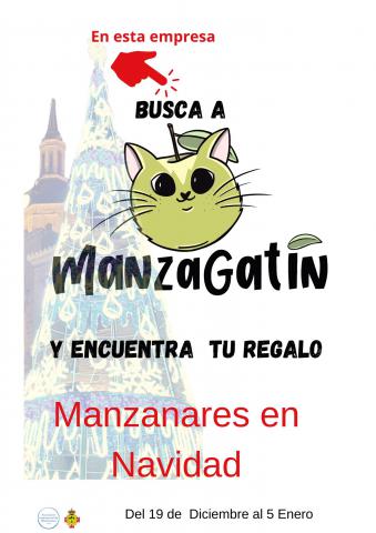 Cartel con la imagen de Manzagatín