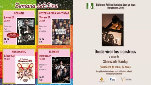Semana del Cine y cuentacuentos de Sherezade Bardají
