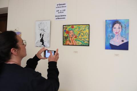 Entrega de premios del 6º certamen de pintura escolar 'Jóvenes artistas de Manzanares'