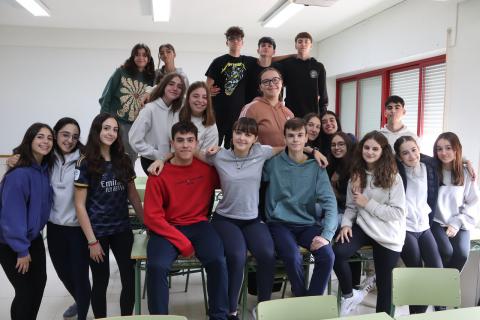 Clase del IES 'Sotomayor' clasificada para 'Saber y ganar'