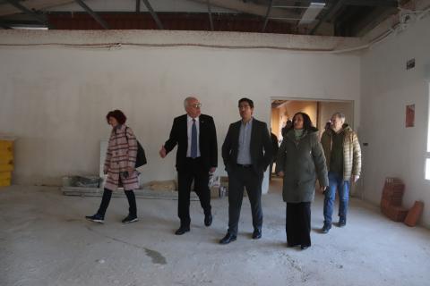 Visita obras residencia Los Jardines