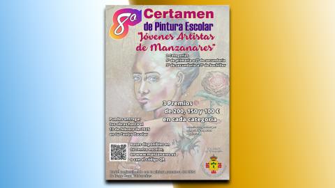 VIII certamen de pintura escolar 'Jóvenes artistas de Manzanares'