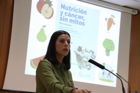 Charla 'Nutrición y cáncer, sin mitos' a cargo de María del Mar Martínez Molina (Día Mundial contra el Cáncer 2025)