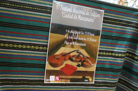 Presentación del festival nacional de folclore 'Ciudad de Manzanares'