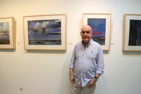 Exposición 'El color en los dedos', Teo Serna