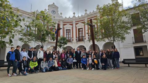 VISITA ALUMNOS ALEMANES AZUER