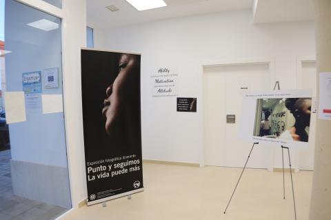 Exposición sobre la trata de personas - CEPA San Blas