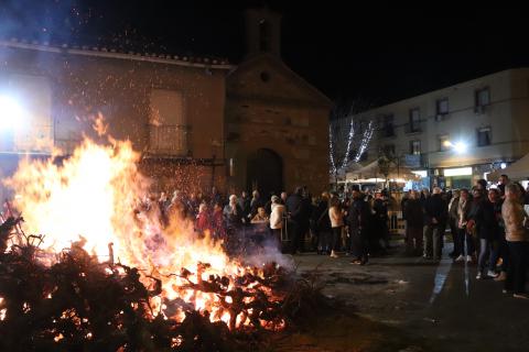 Hoguera de la Virgen de la Paz del año 2025