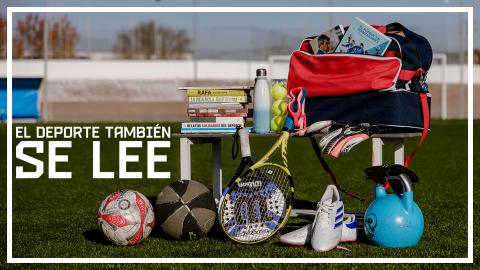 Imagen promocional de la campaña de fomento de la lectura 'El deporte también se lee'