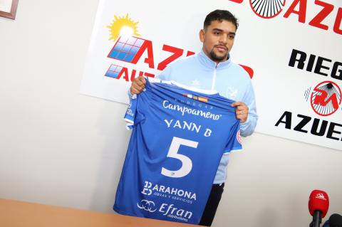 Presentación de Yann Barbosa (Quesos El Hidalgo Manzanares FS)