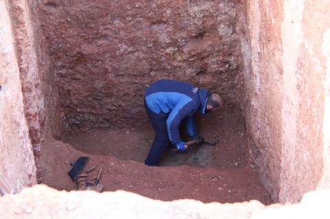 Últimas exhumaciones en el cementerio de Manzanares