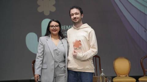 Premio Nacional de Juventud a Kike Labián. Imagen Injuve
