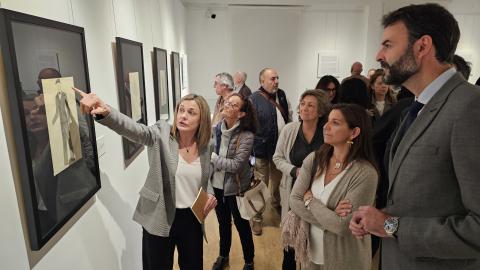 Recorrido inaugural por la exposición