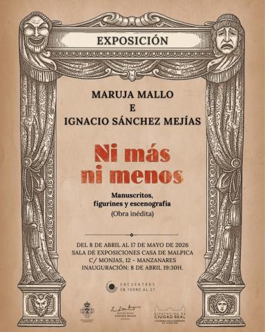 Cartel anunciador de la exposición